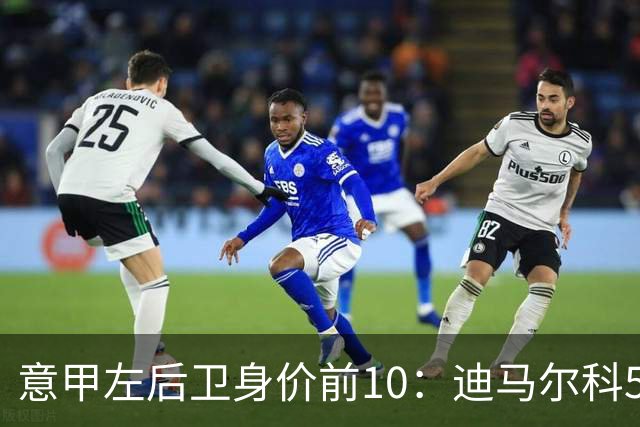 意甲左后卫身价前10：迪马尔科5000万欧第1，莫雷拉4500万第2