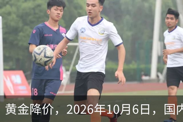 黄金降价，2026年10月6日，国内各大银行品牌黄金金条最新价格